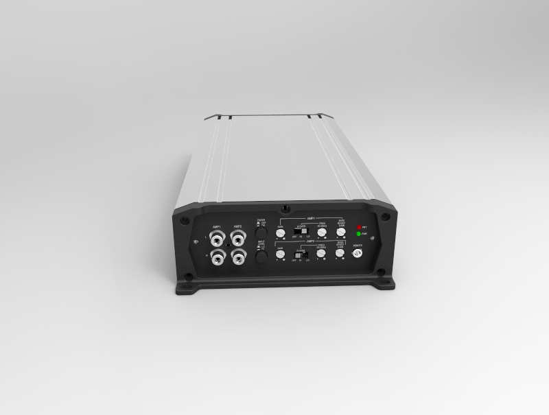 800Watts 4-channel smart car amplifier