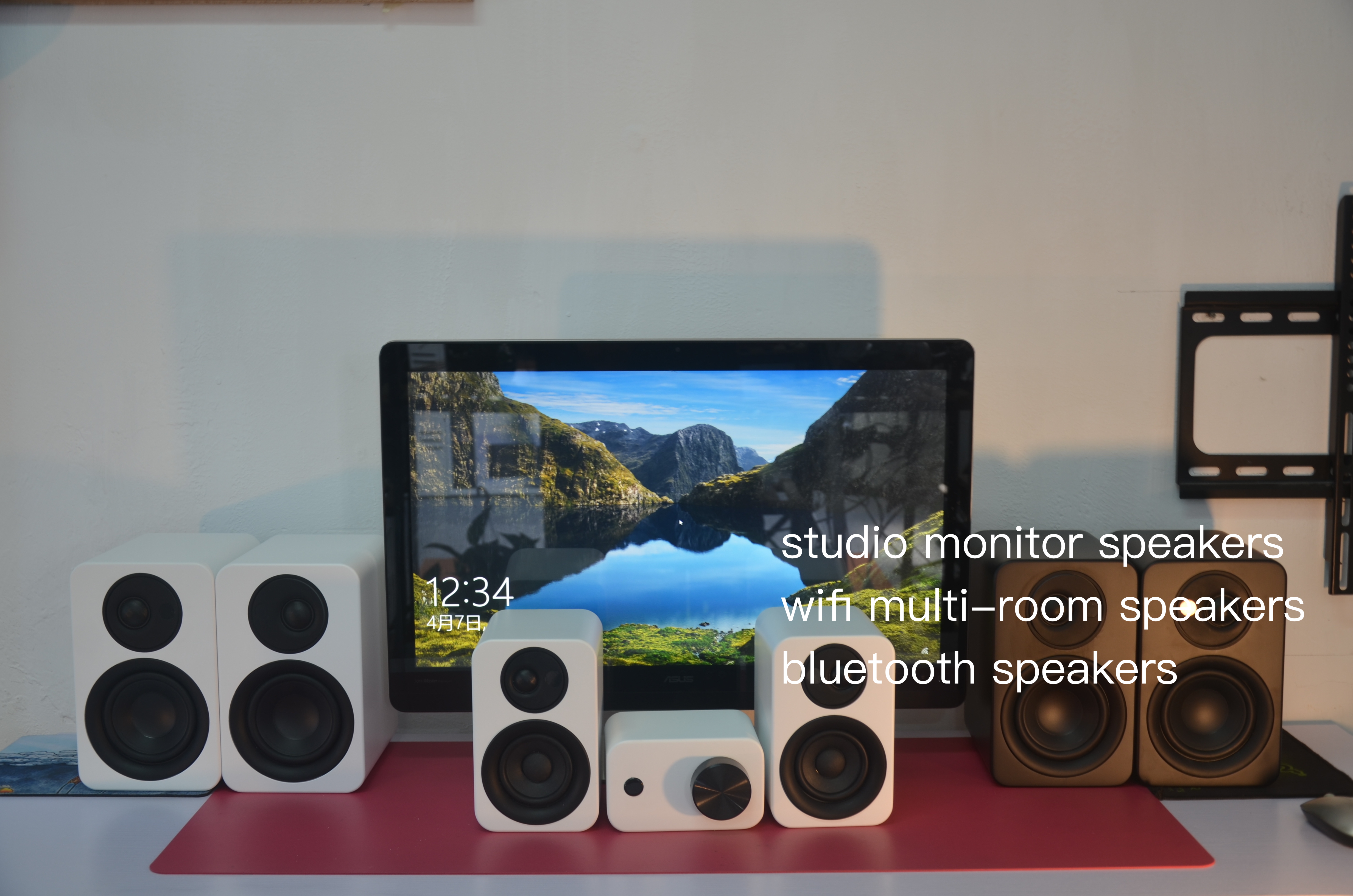 active bluetooth stereo speakers