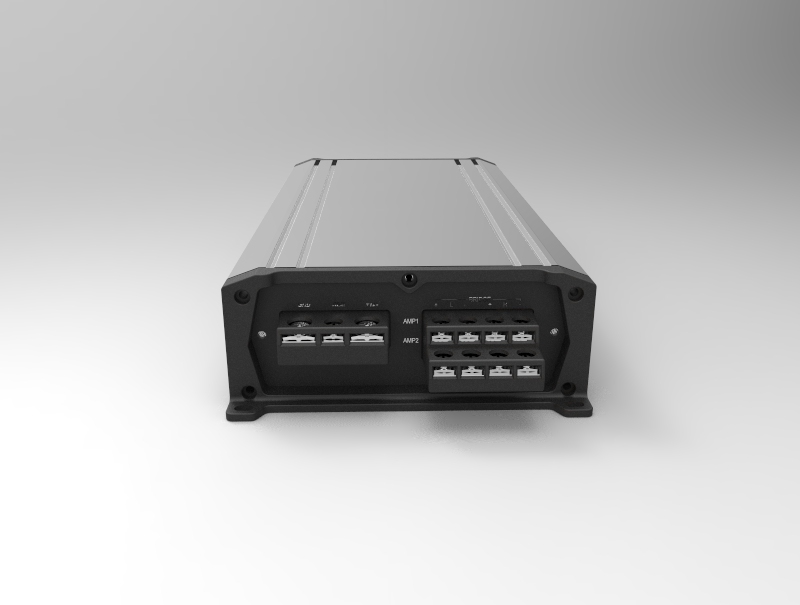800Watts 4-channel smart car amplifier